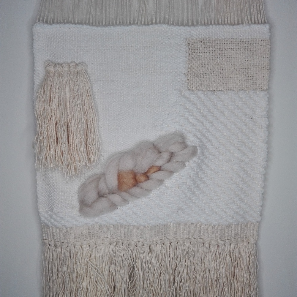 Tapestry weaving macrame wall decor